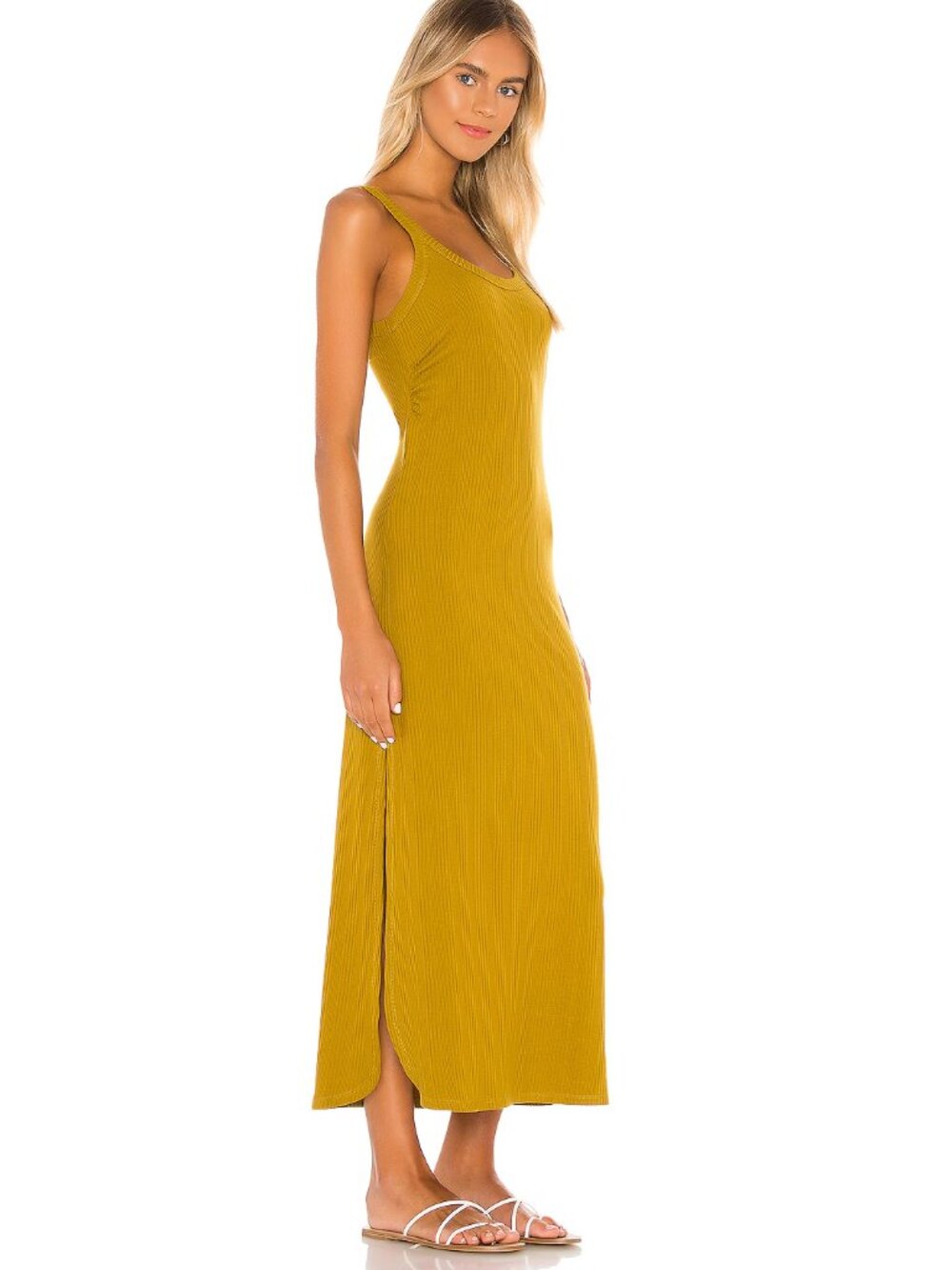 Vitamin A West Organic Rib Tank Dress M